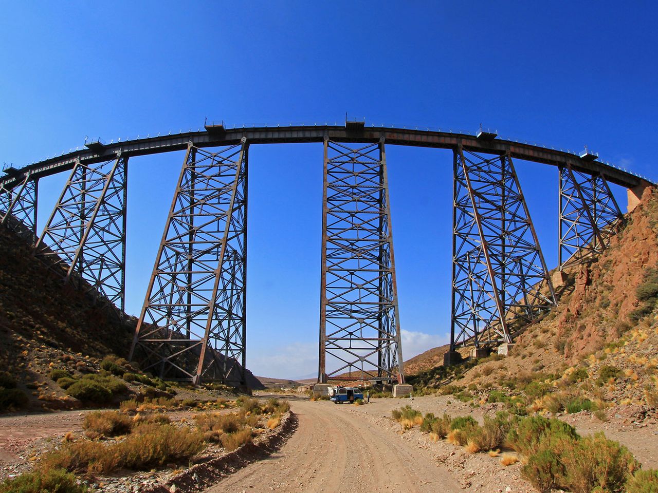 Tren a las Nubes, Gleise