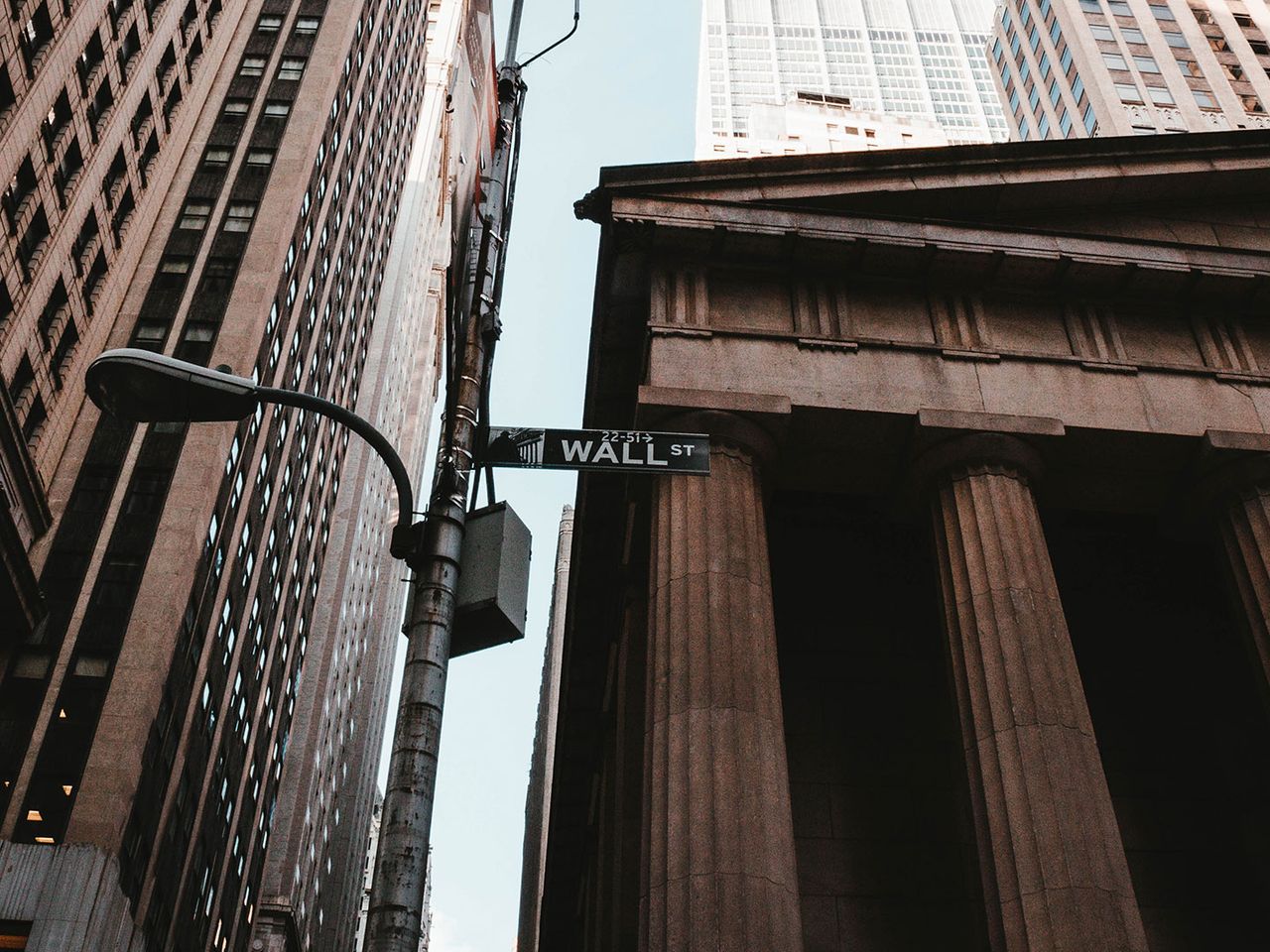 Wall Street, Finanzdistrikt in New York