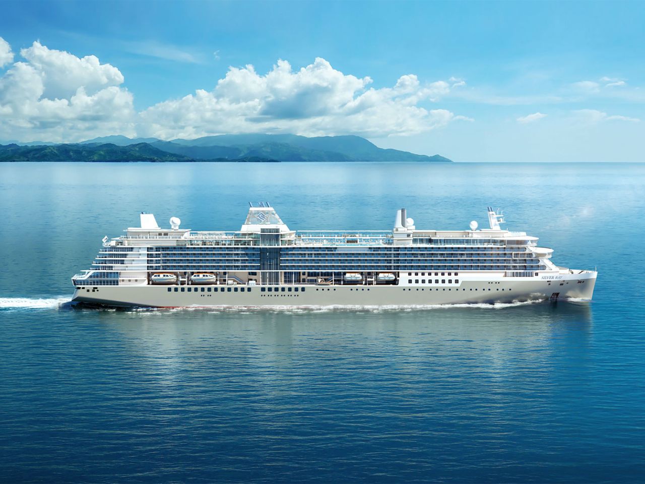 Die „Silver Ray“ von Silversea Cruises