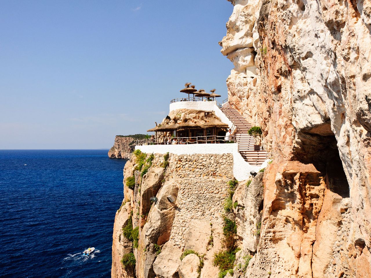 Cova d'en Xoroi auf Menorca