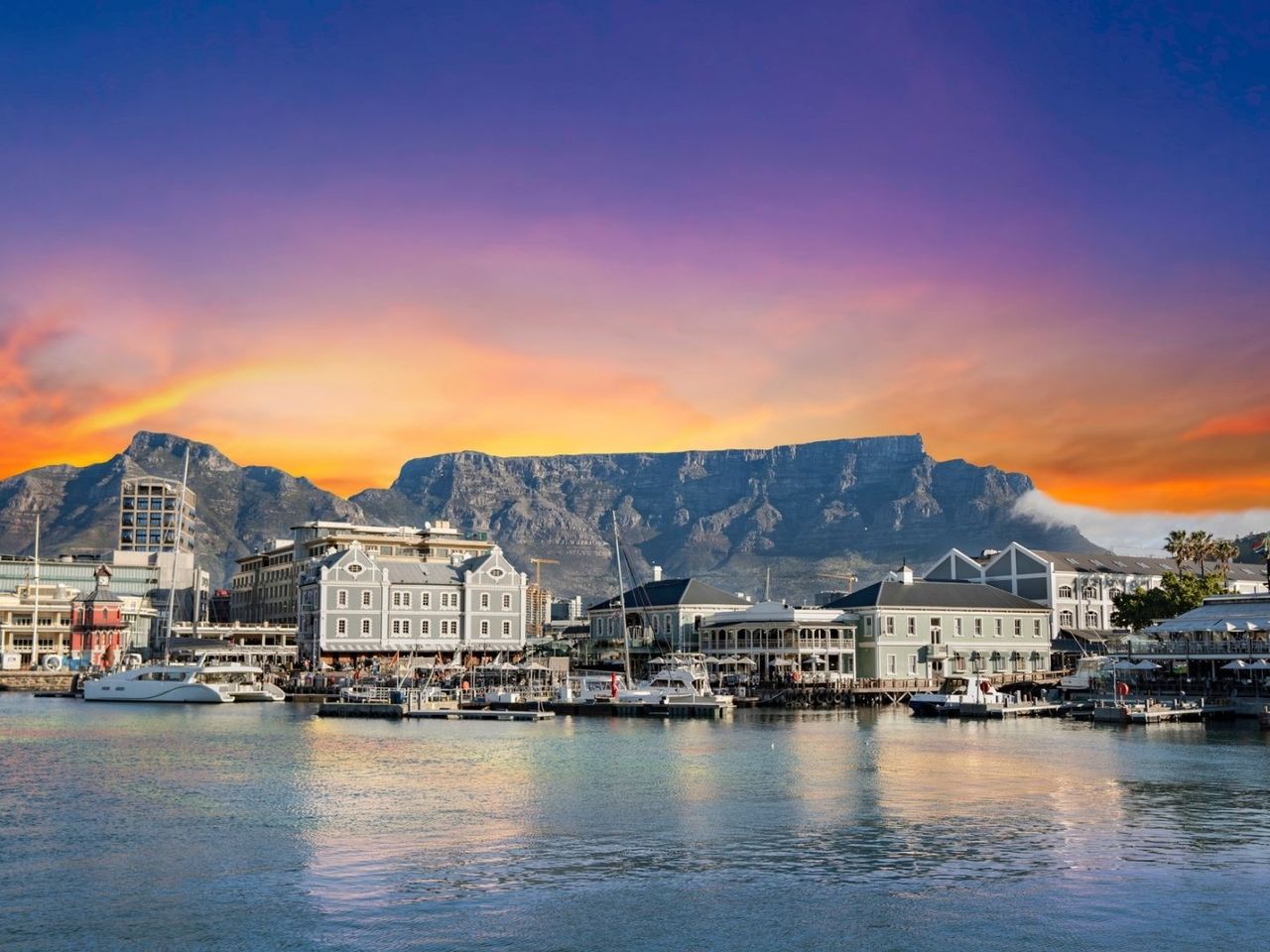 Die V&A Waterfront in Kapstadt