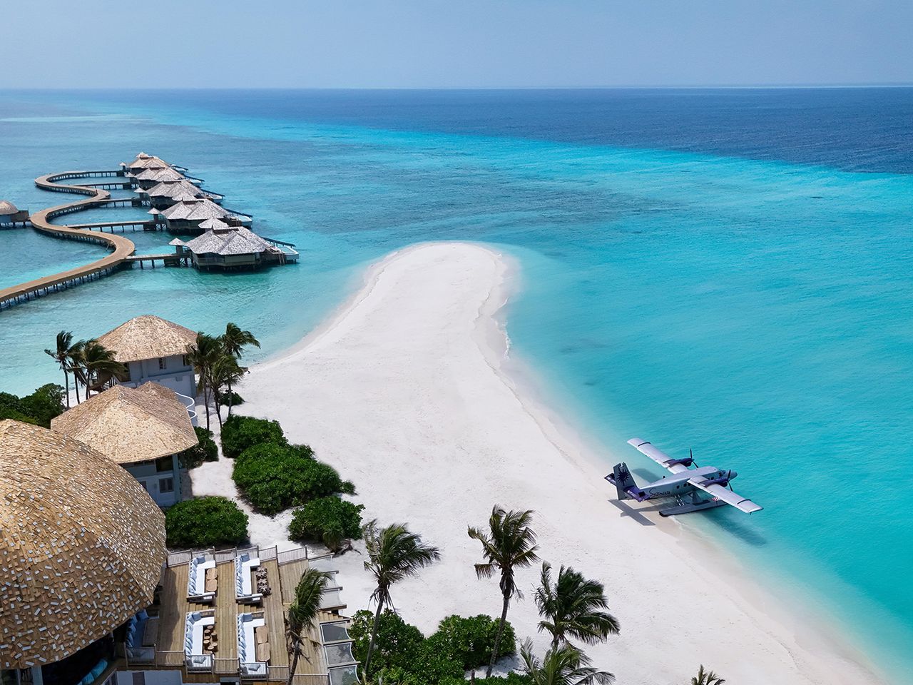 Overwater Bungalow Soneva Fushi, Malediven