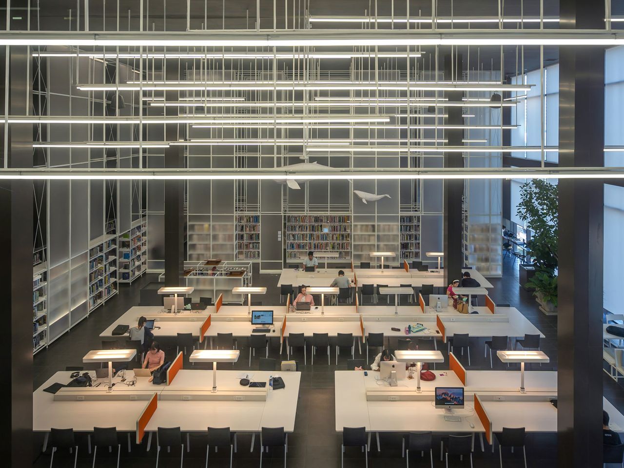 Bibliothek im Thailand Creative & Design Center, Bangkok