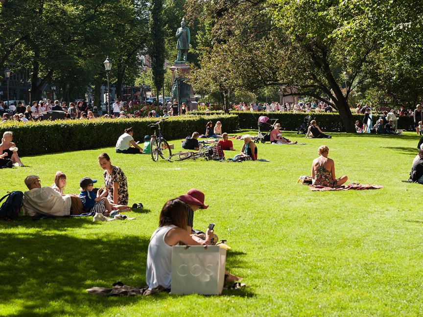 Esplanadi Park Helsinki