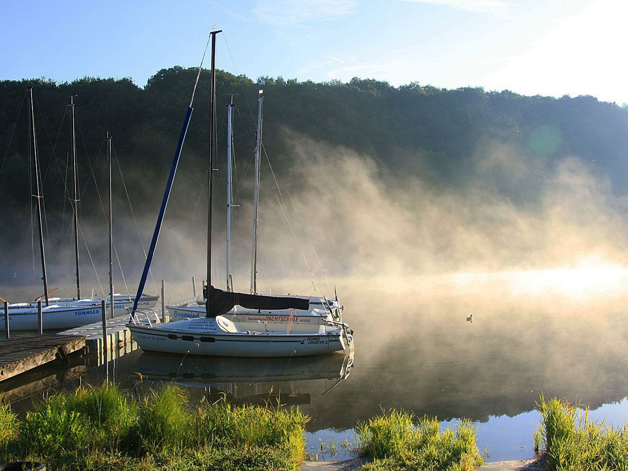 Bostalsee im Saarland