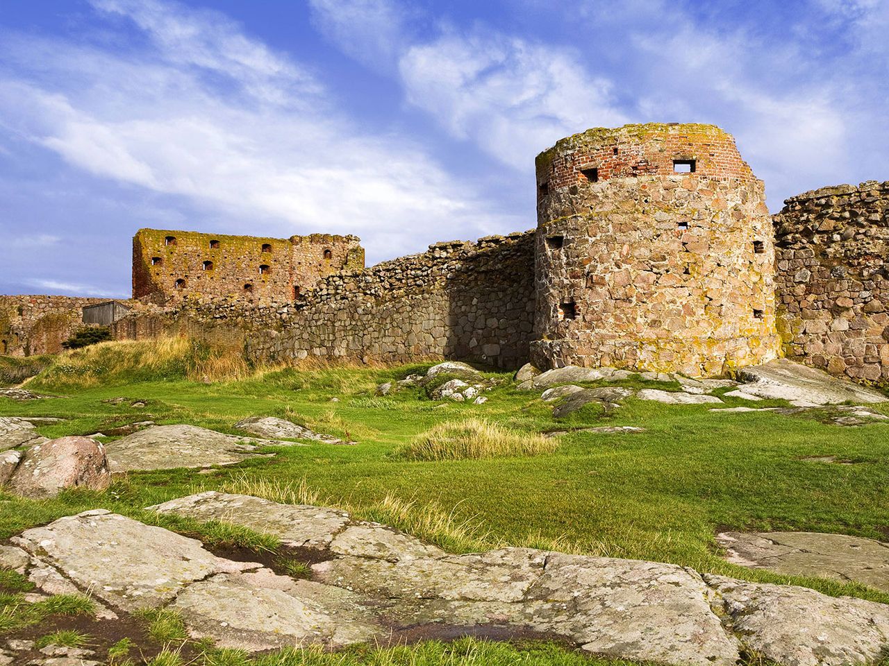 Burgruine Hammershus in Bornholm