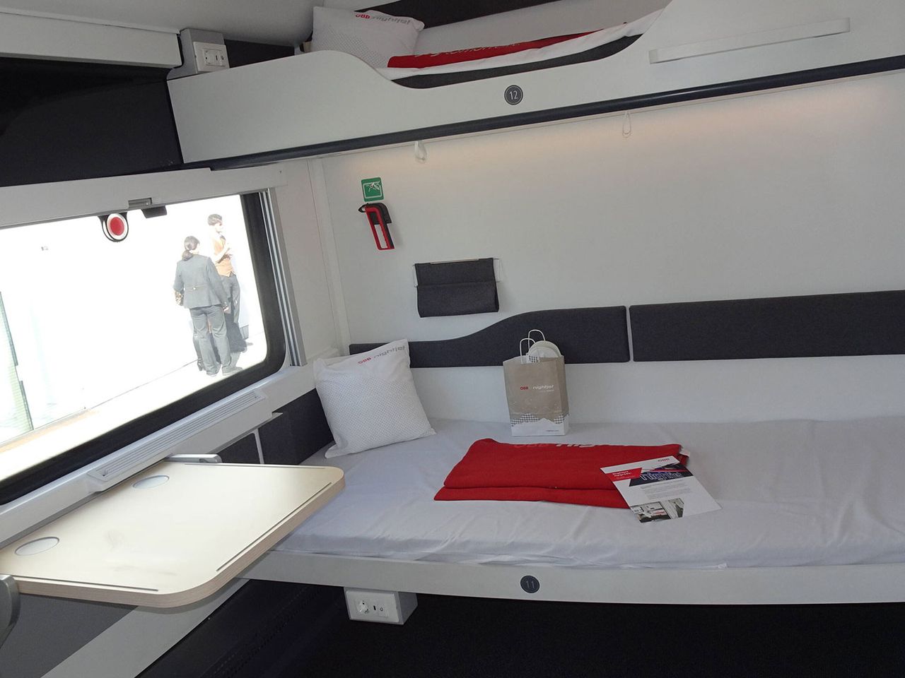 Liegewagen im ÖBB Nightjet