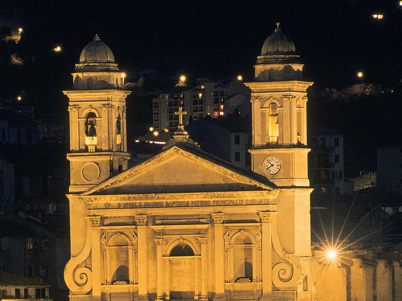 Die Église Saint-Jean-Baptiste ist das Wahrzeichen von Bastia