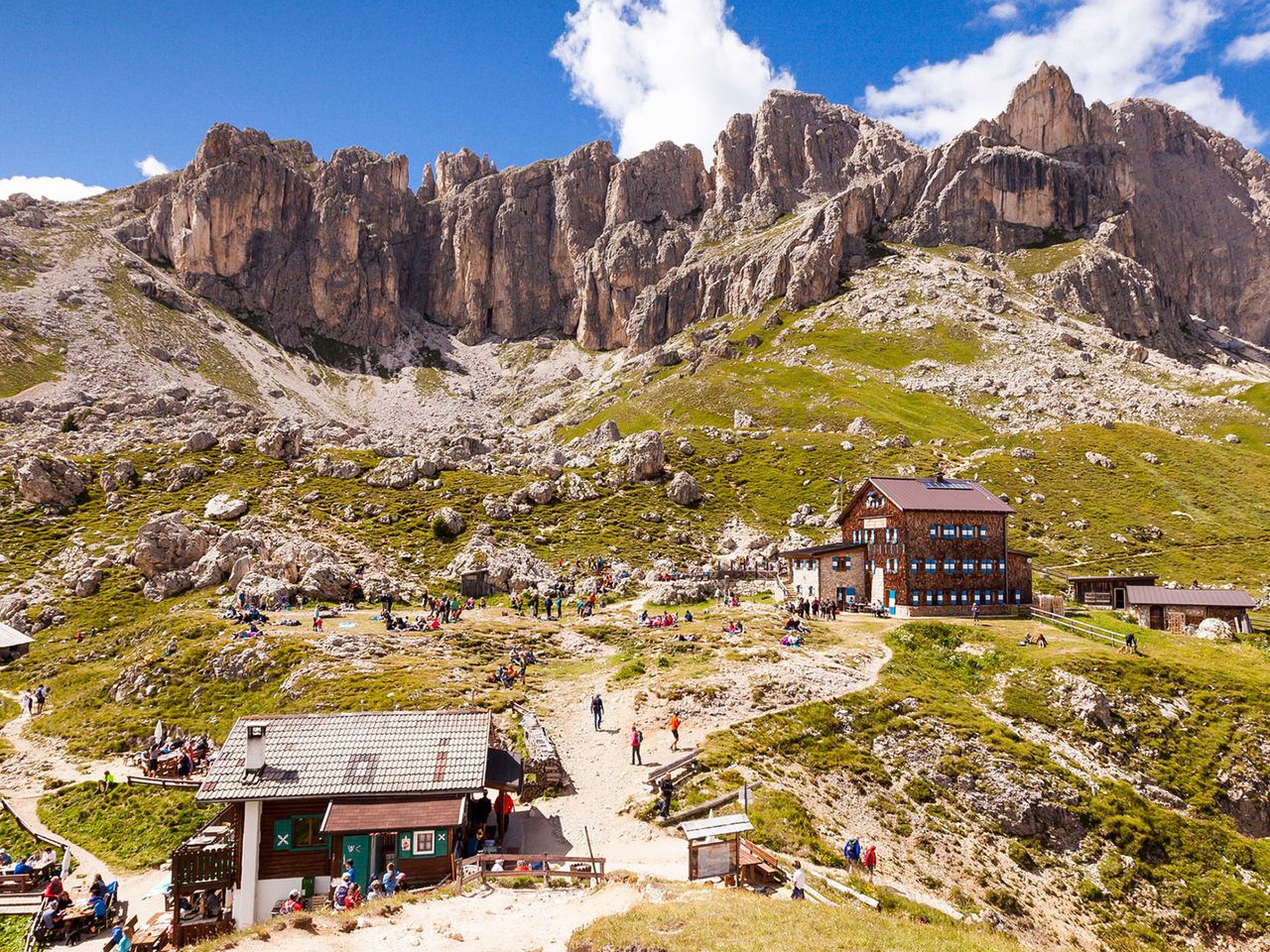 Paolina-Hütte, Sèn Jan di Fassa im Trentino