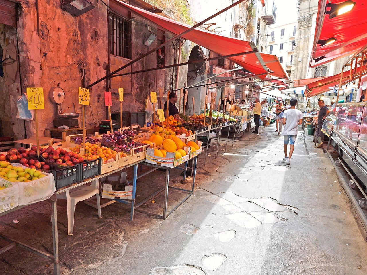 Mercato di Ballarò, Markt in Palermo