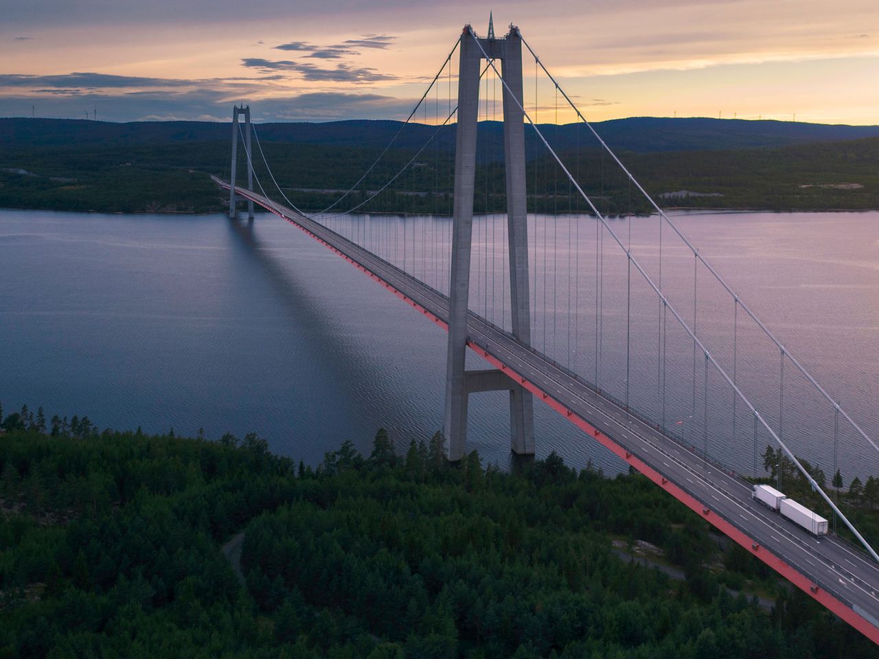 Högakustenbron, Brücke an der Hohen Küste Schwedens