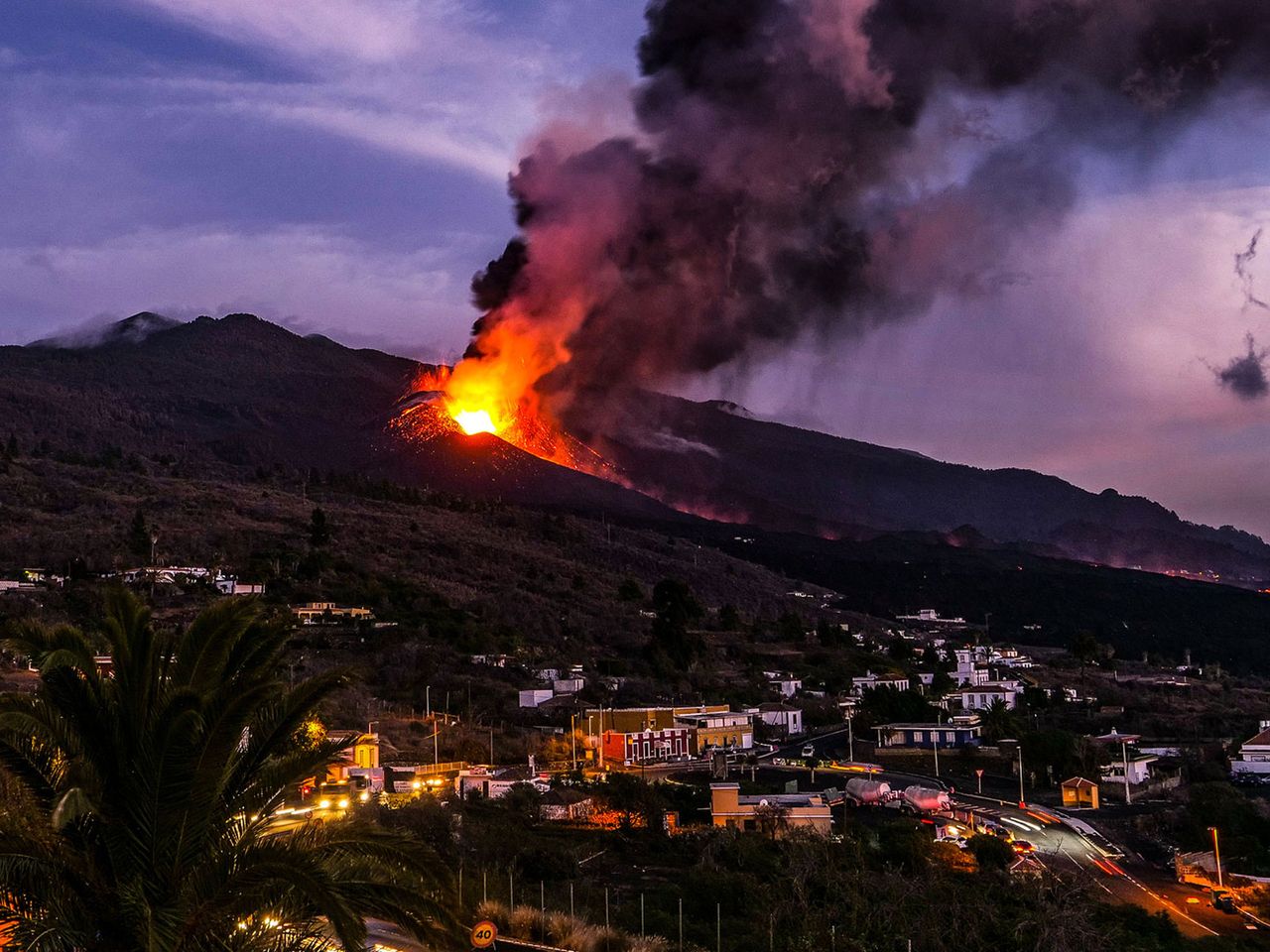 Vulkanausbruch Cumbre Vieja im Jahr 2021, La Palma