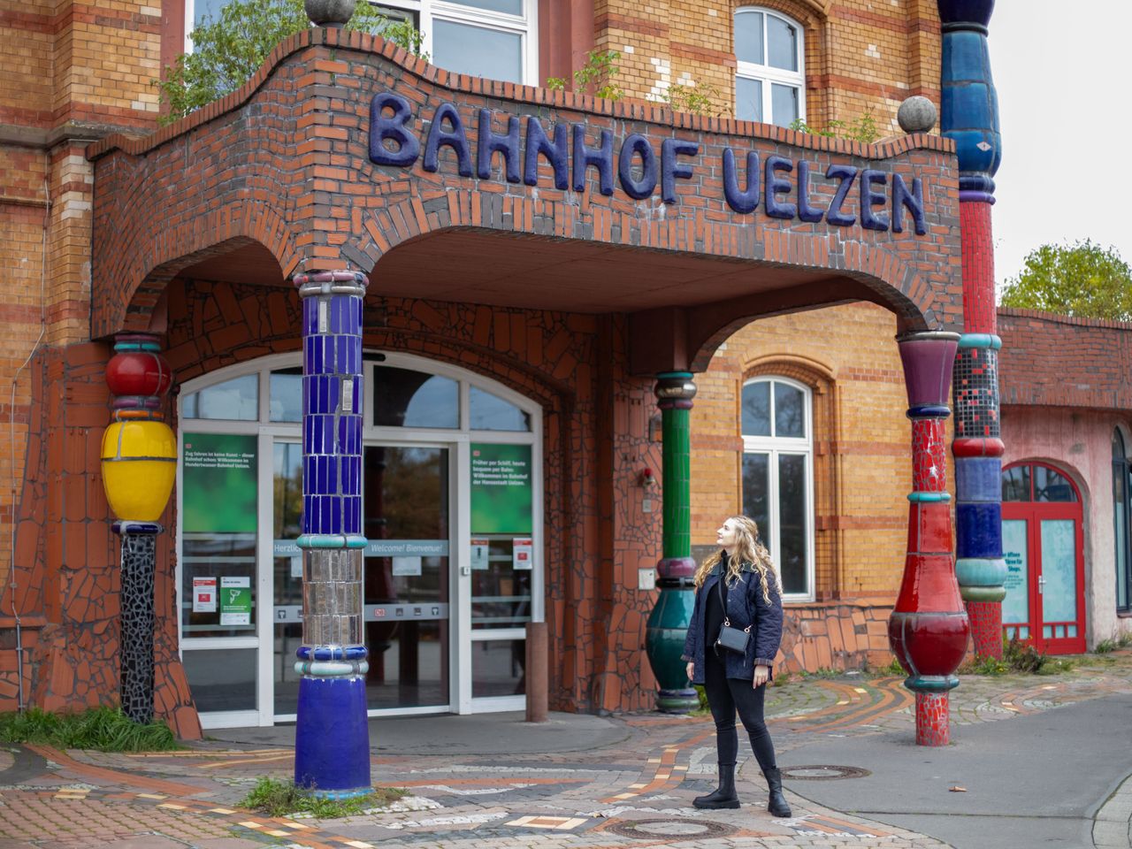 Hundertwasser Bahnhof in Uelzen