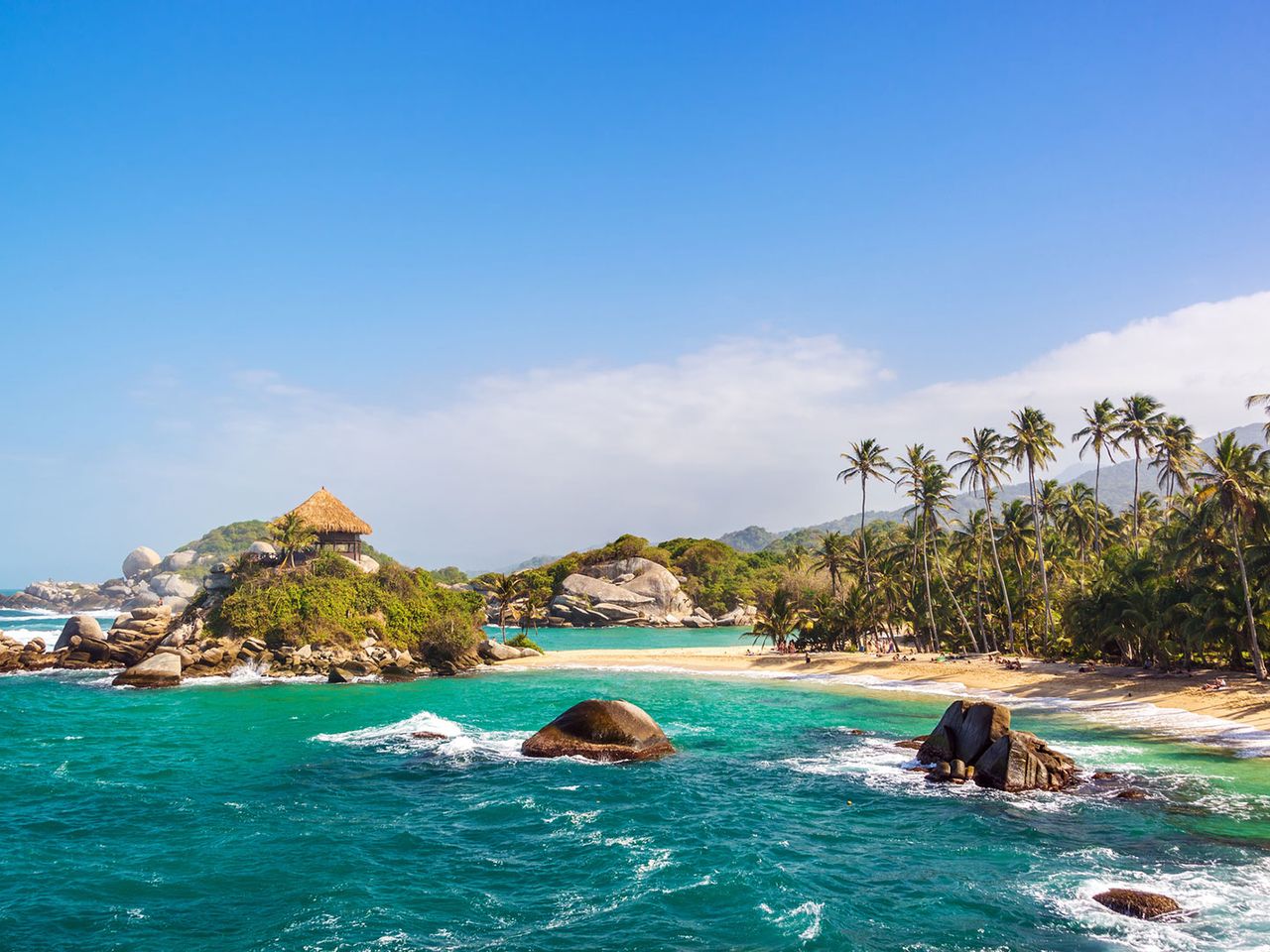 Cabo San Juan del Guia in Kolumbien