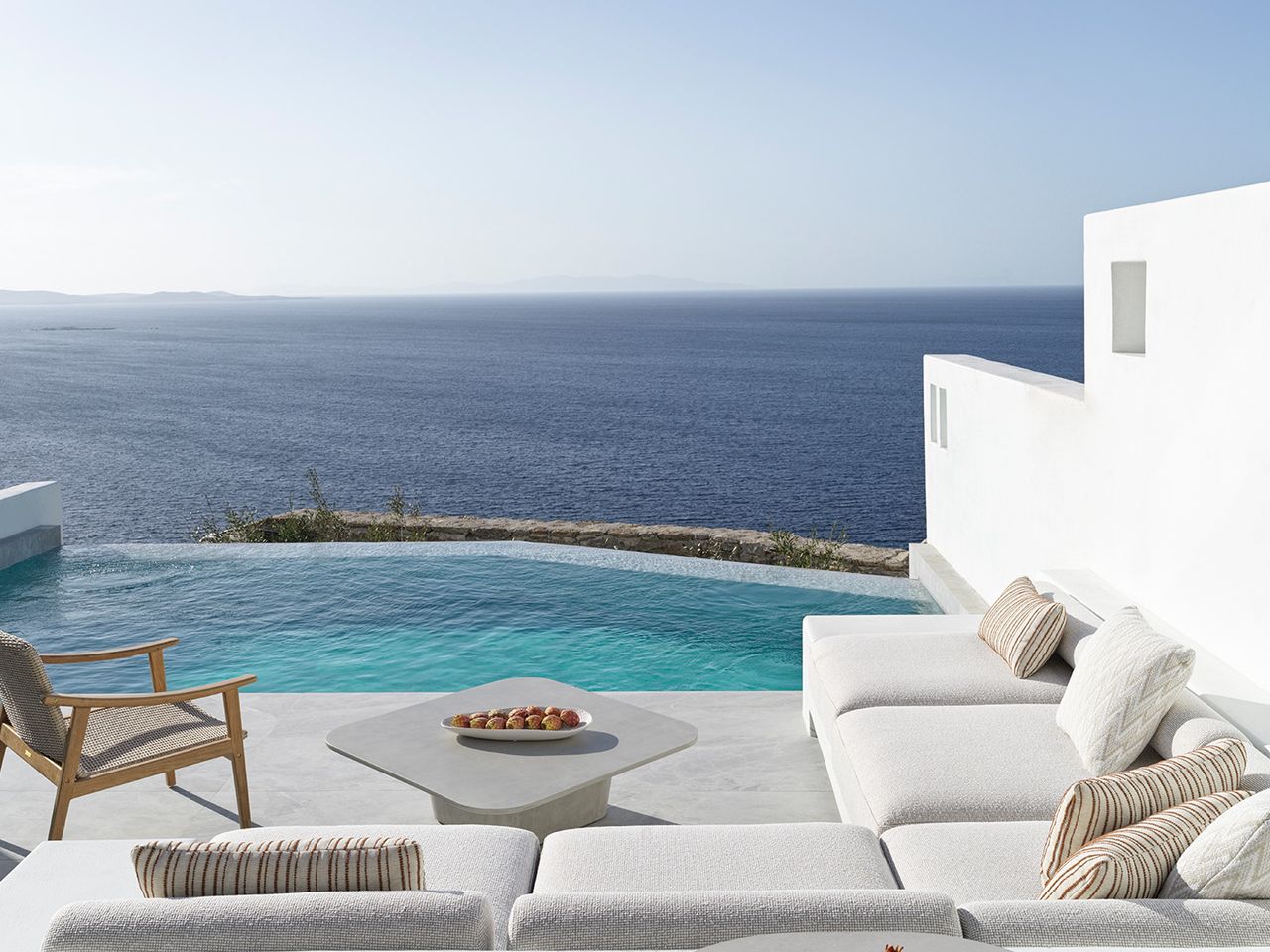 Hotel DEOS Mykonos, Zimmer mit Pool