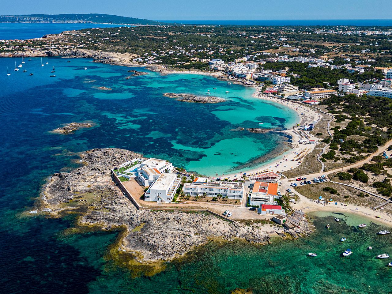 Playa Pujols, Formentera