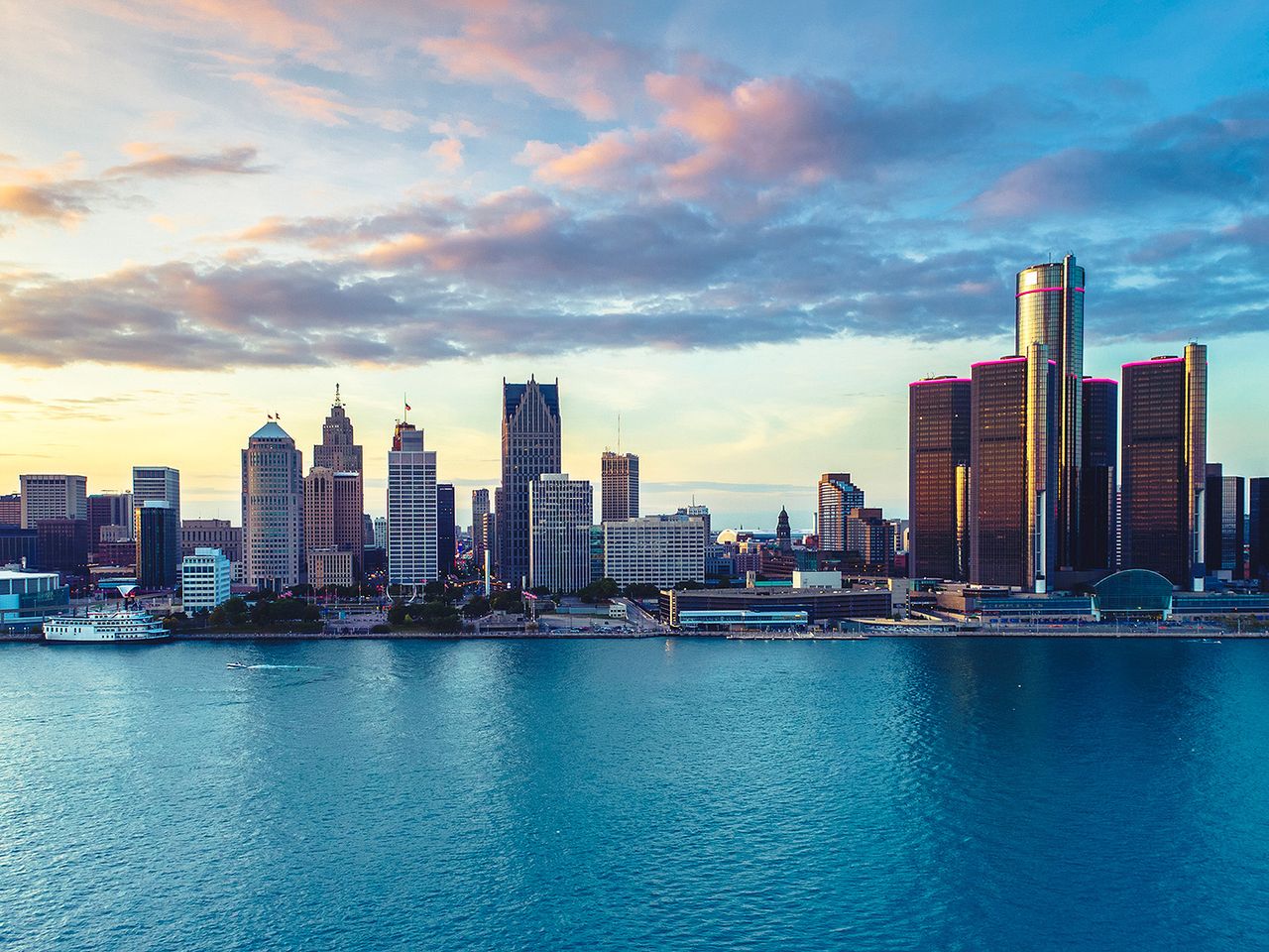 Skyline von Detroit