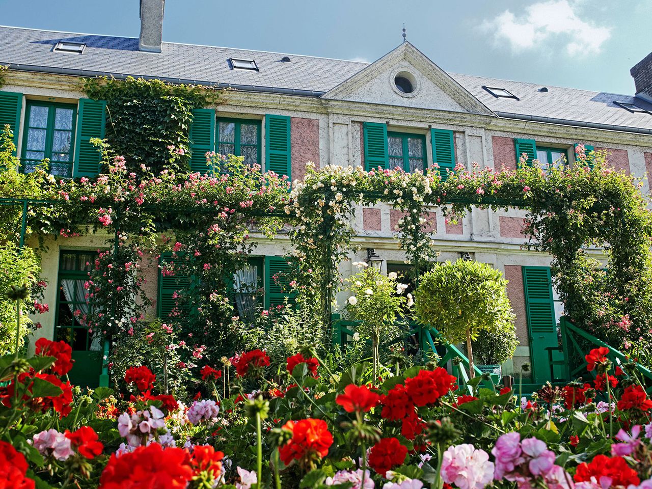 Haus von Claude Monet in Giverny