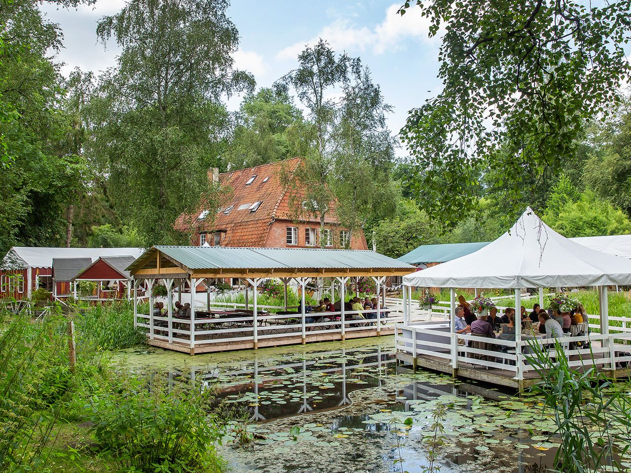 Herrlich gelegen: Restaurant und Hotel Müggenbusch