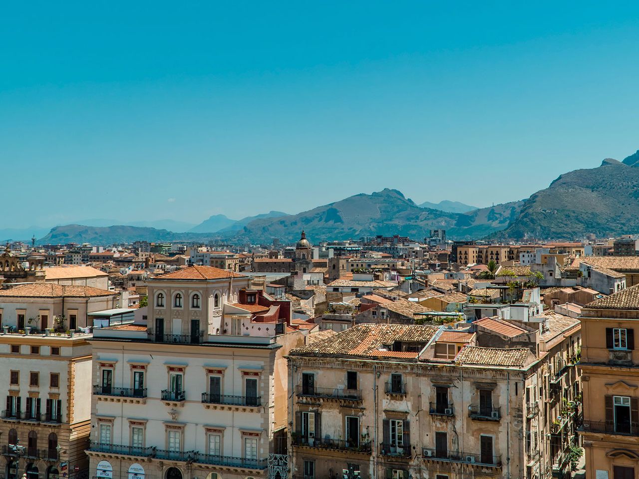 Palermo, Aussicht über die Stadt