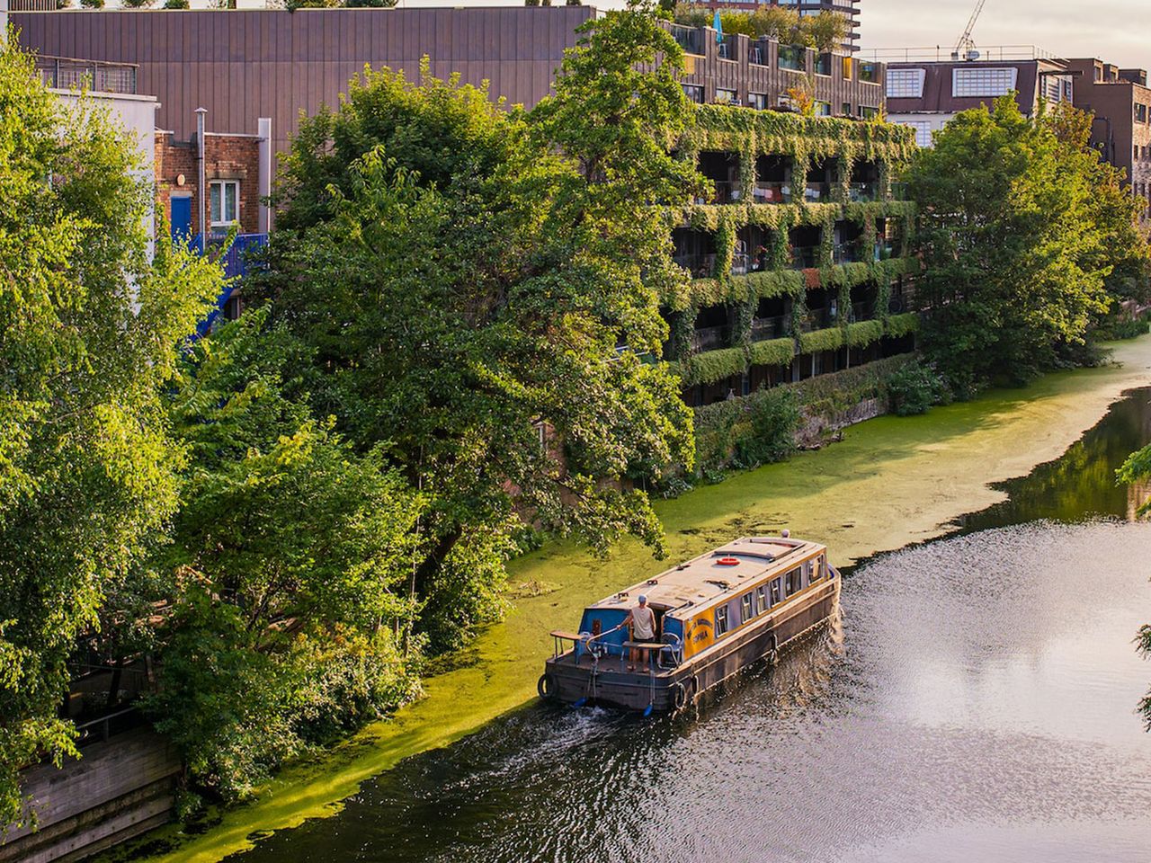 Blick auf den Regent's Canal in London