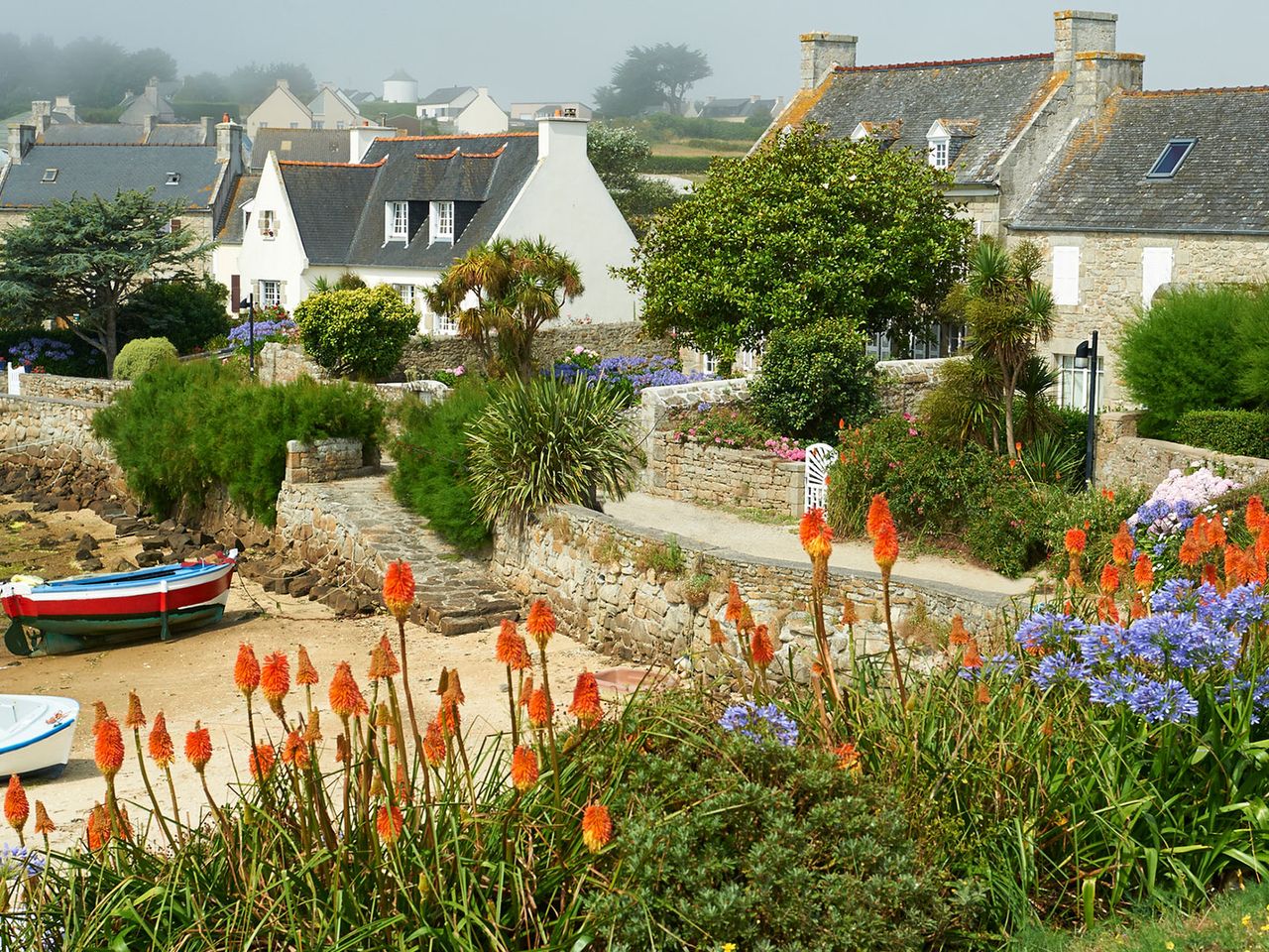 Jardin Georges Delaselle, Garten in der Bretagne