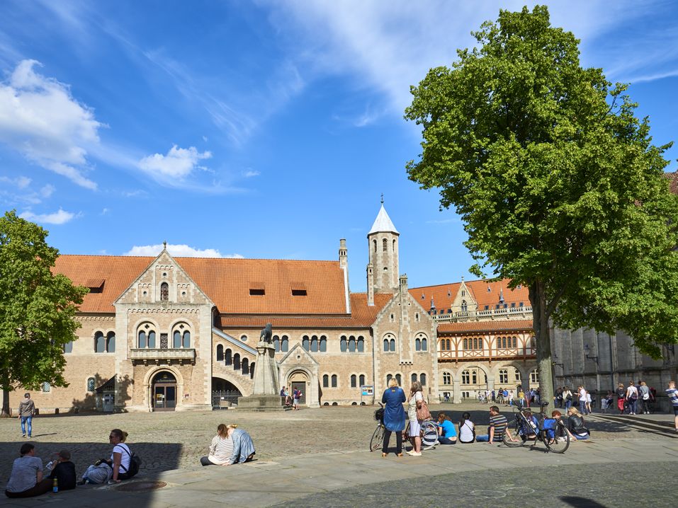 Der Burgplatz in Braunschweig