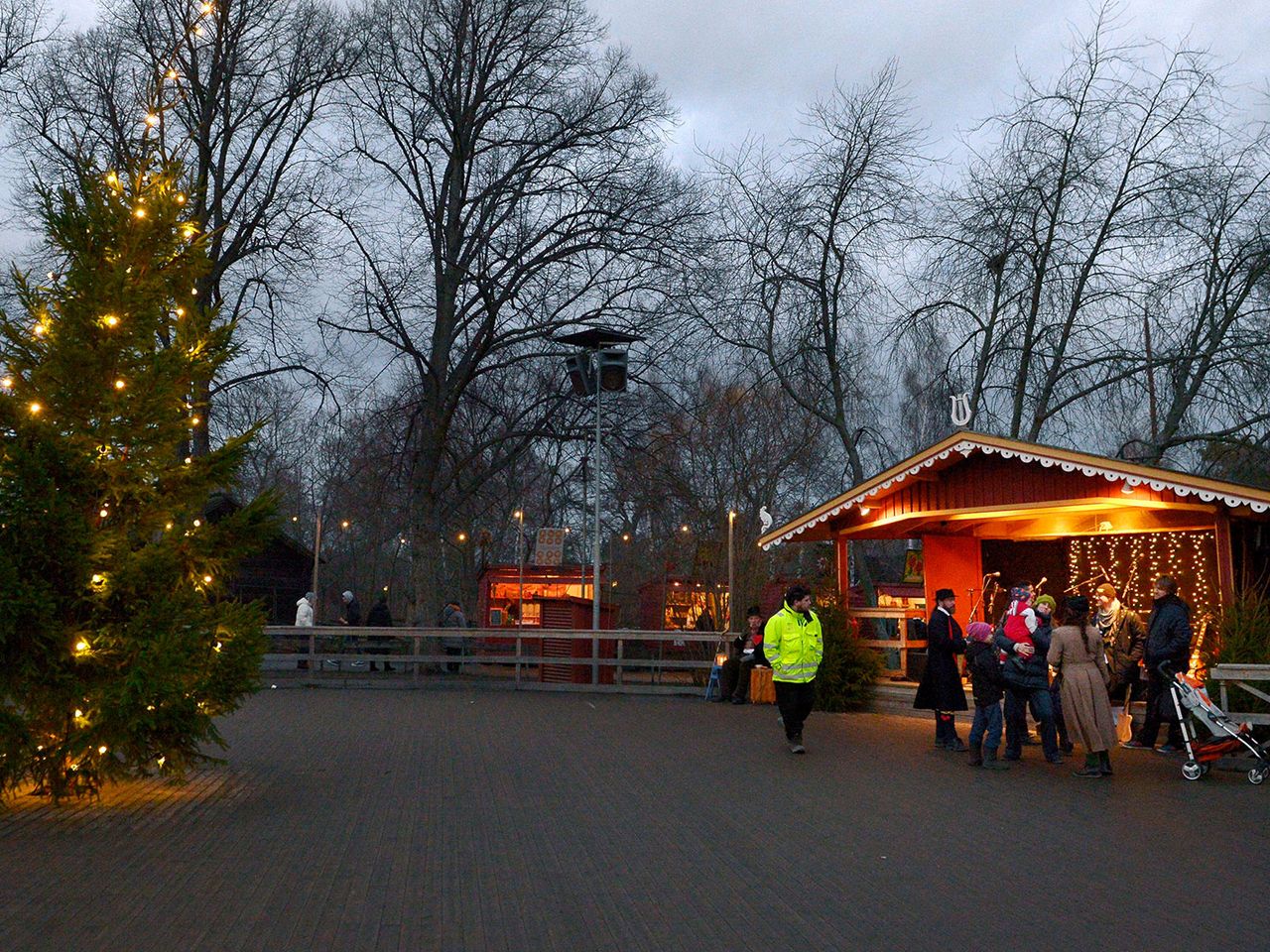 Weihnachtsmarkt im Freilichtmuseum Skansen