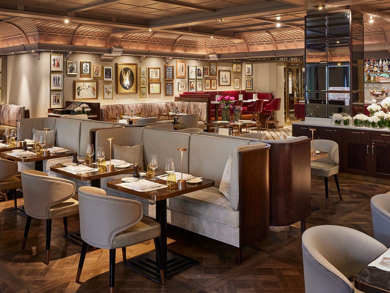 Restaurant im Breidenbacher Hof in Düsseldorf