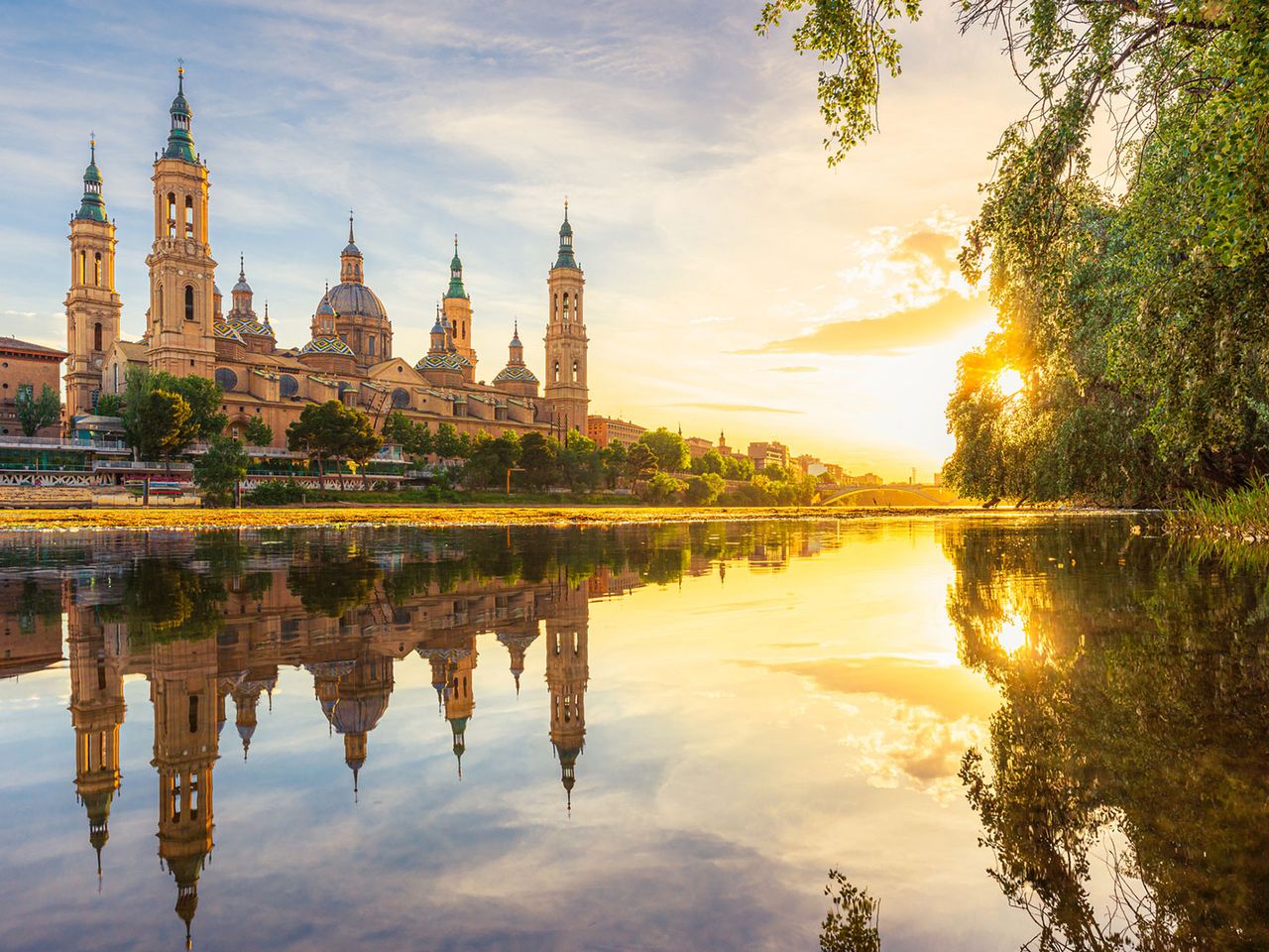 Basílica del Pilar in Zaragoza, Spanien