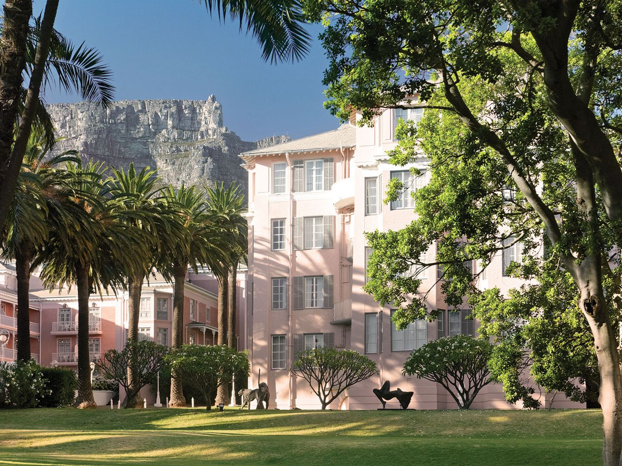 Außenansicht des Belmond Mount Nelson Hotels