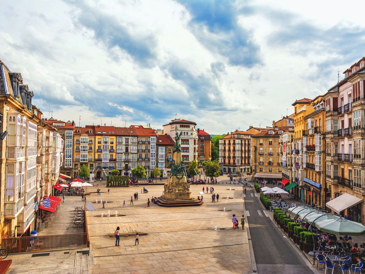 Vitoria-Gasteiz im Baskenland, Spanien