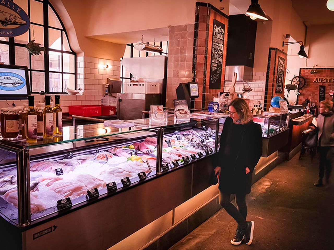 Tinka Dippel in der Stuttgarter Markthalle