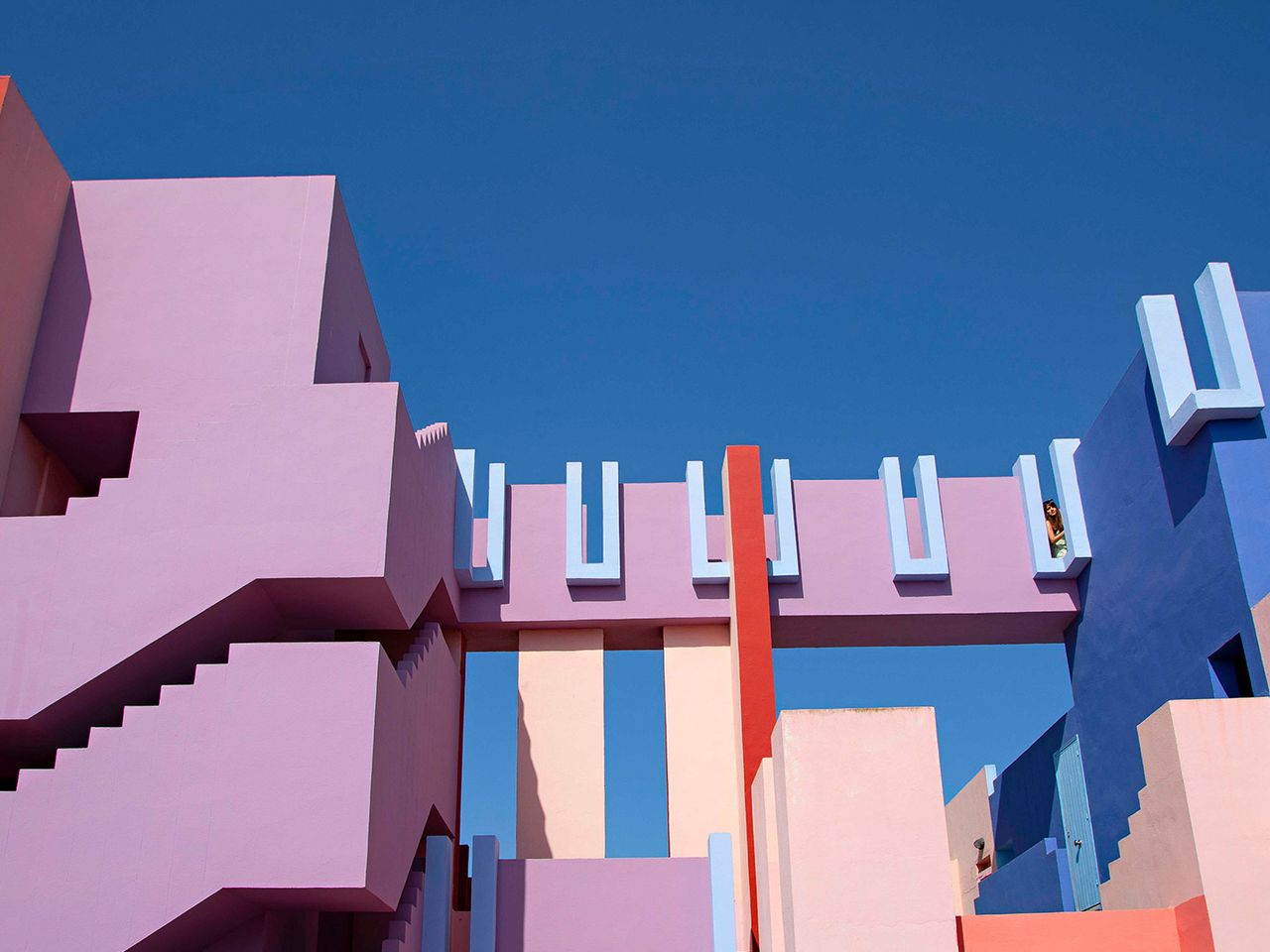 La Muralla Roja in Calpe