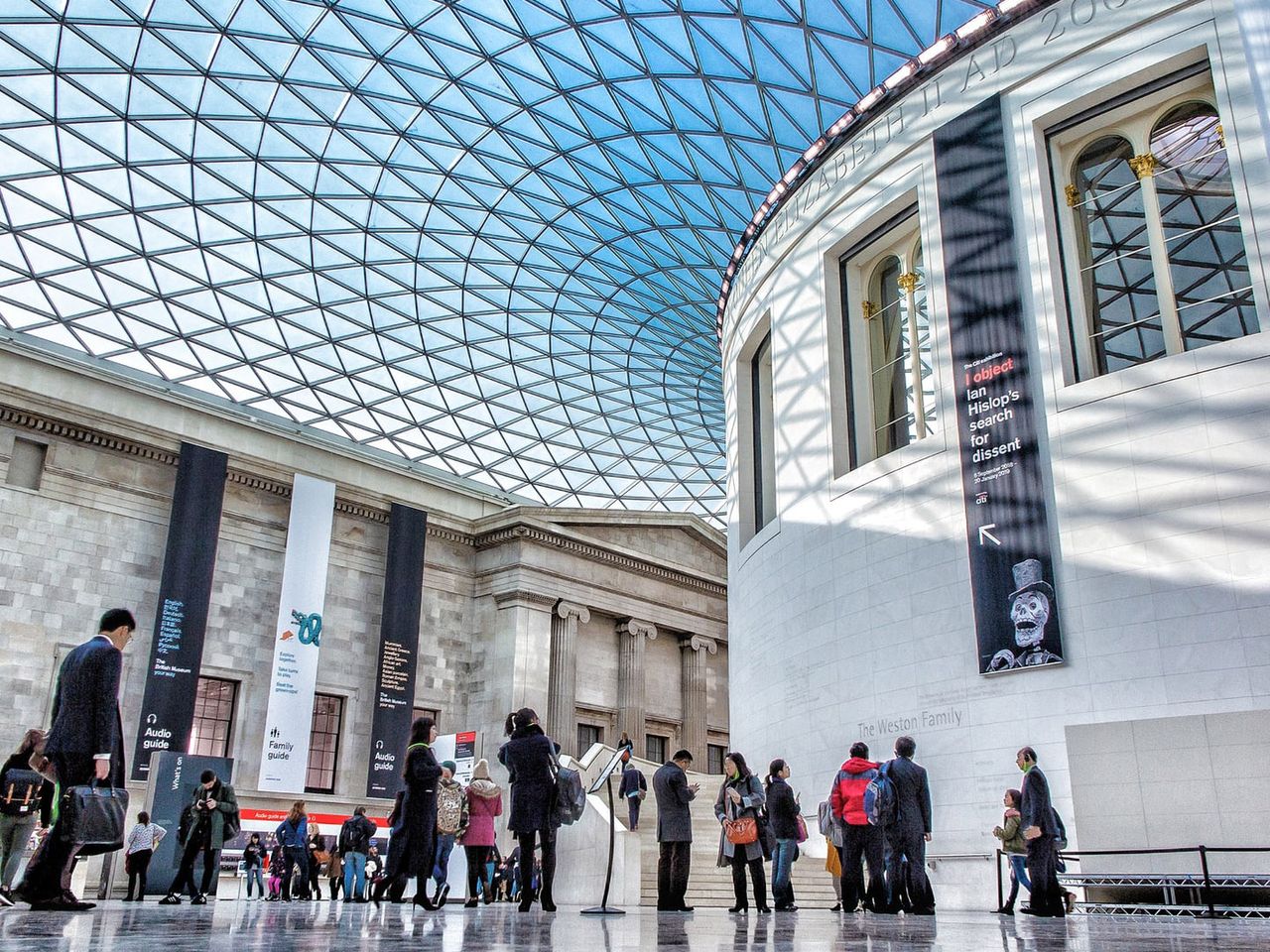 London, British Museum von innen
