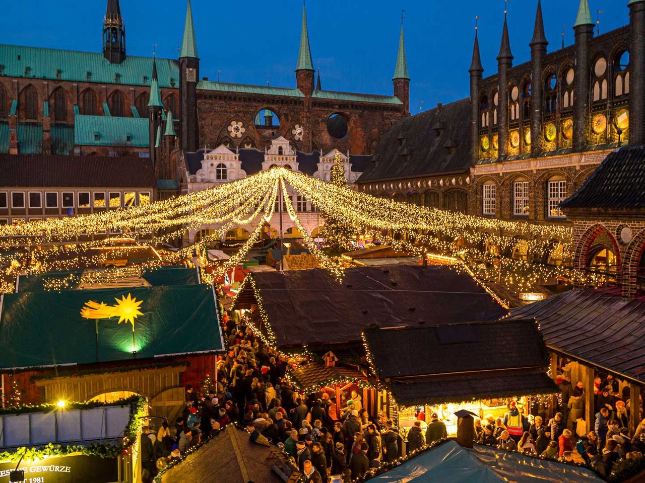 Weihnachtsmarkt in Lübeck