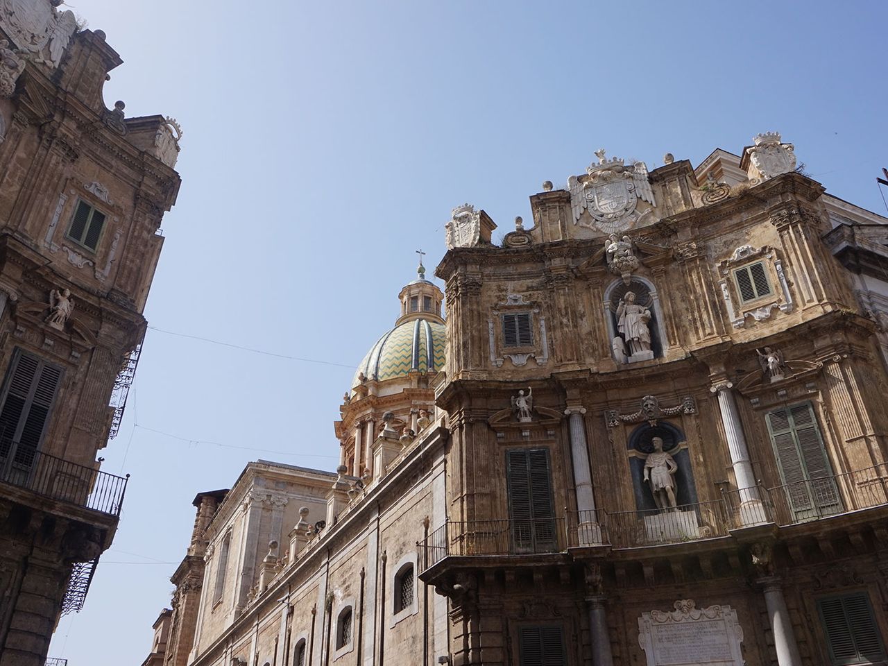 Sehenswürdigkeit in Palermo, Platz Quattro Canti