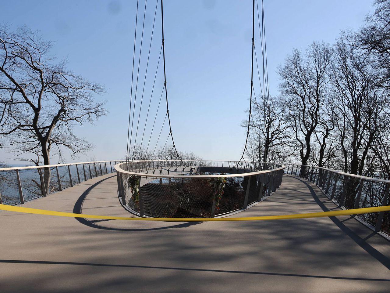 Der neue Skywalk auf Rügen kurz vor der Eröffnung