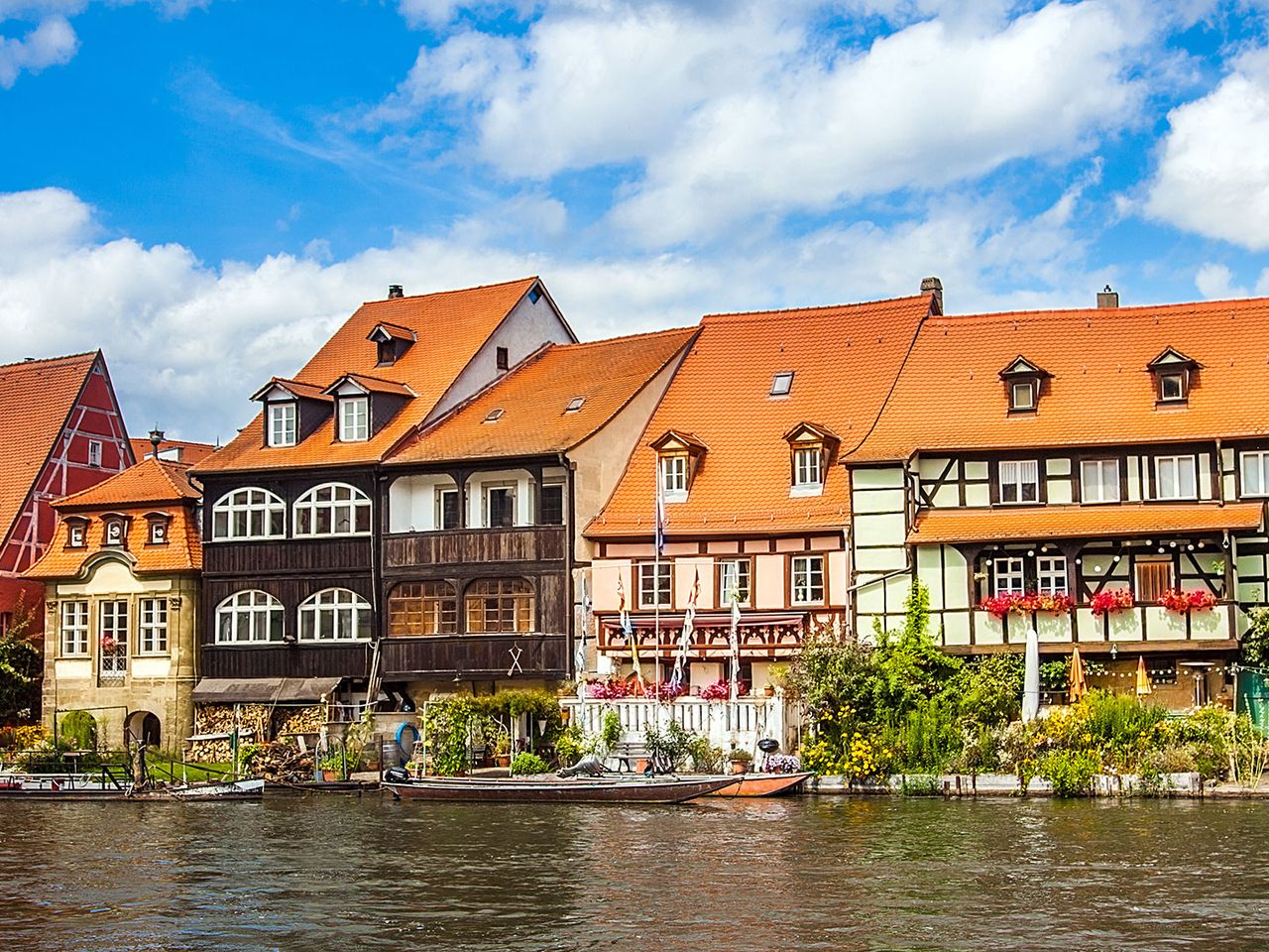 Klein Venedig, Regnitz in Bamberg