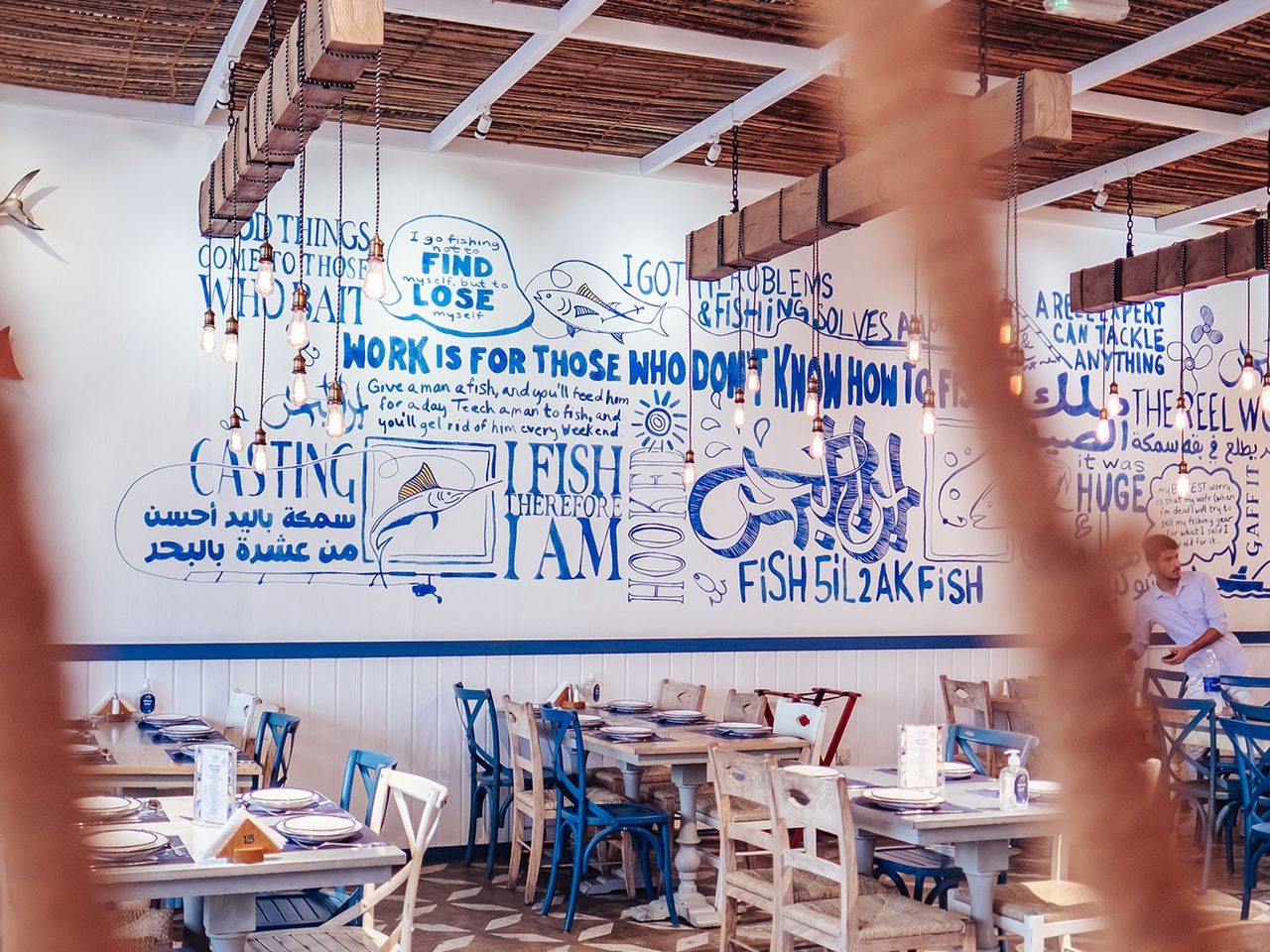 Maritimes Flair im Seafood-Restaurant „Ibn Albahr“