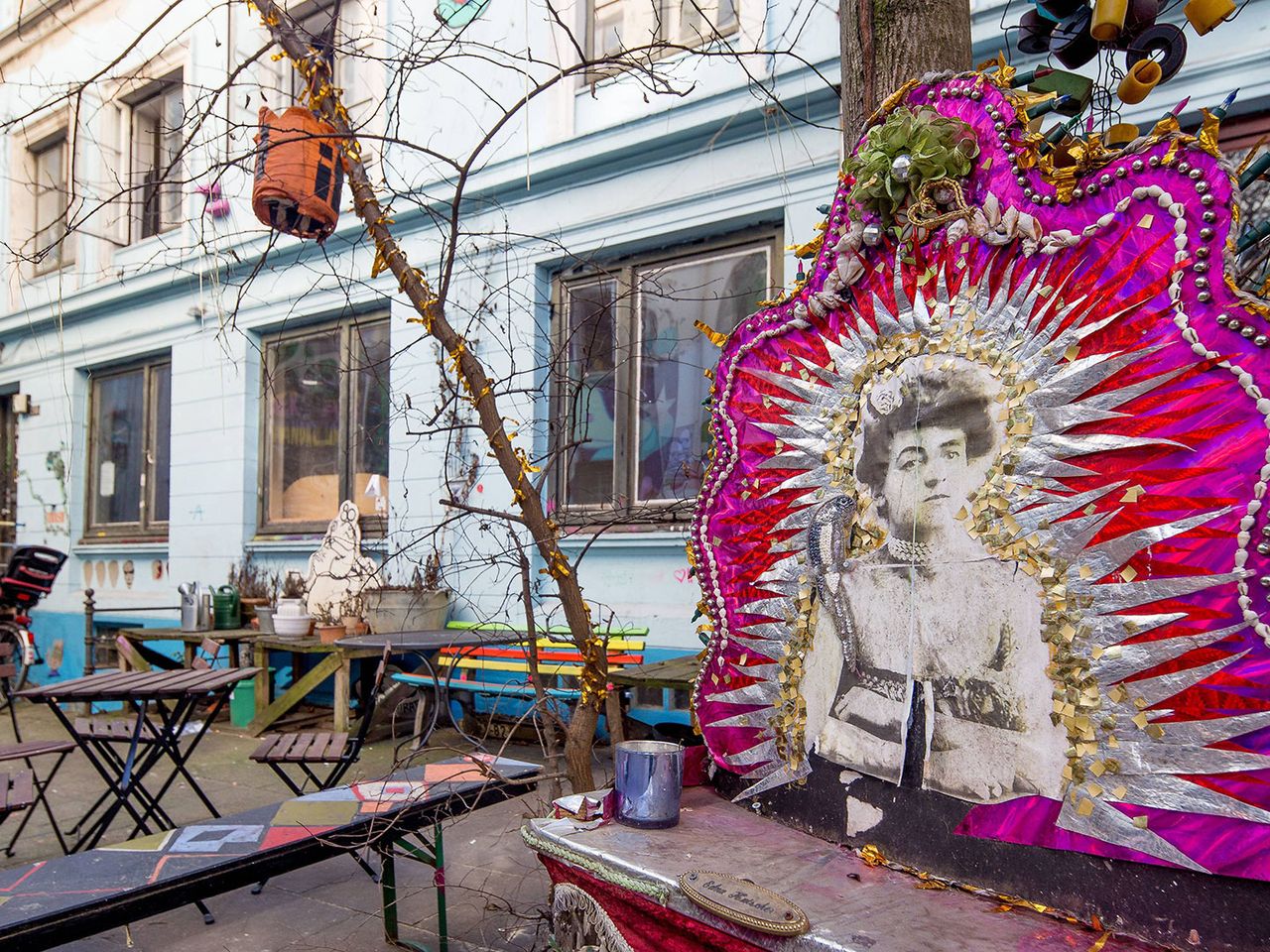 Kunst im Gängeviertel in Hamburg