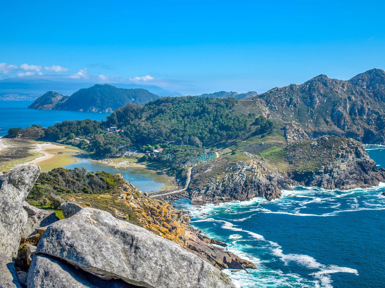 Cíes-Inseln, Galicien