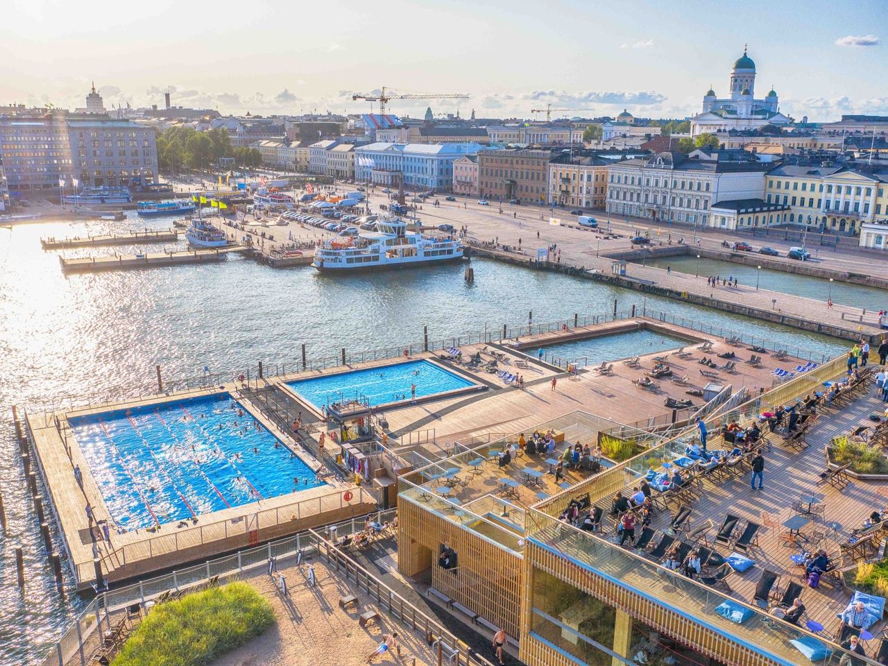 Finnland Helsinki, Allas Pool