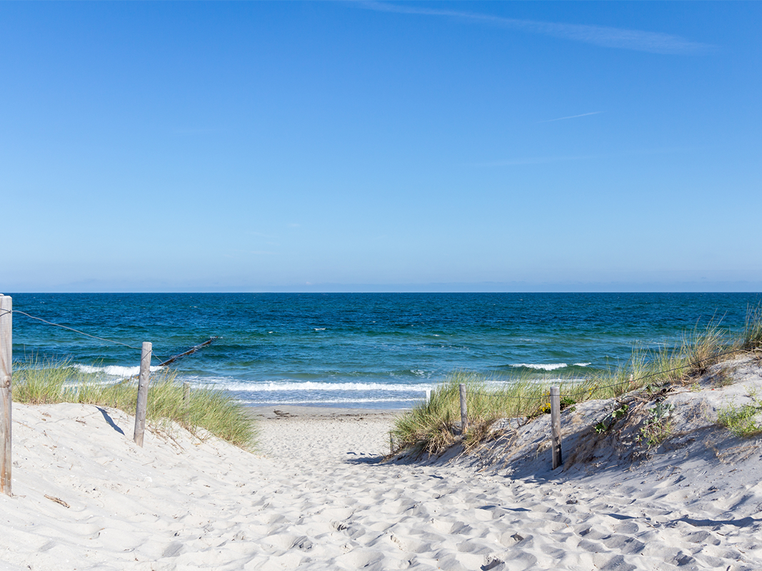 Lubminer Strand, Weg zum Meer