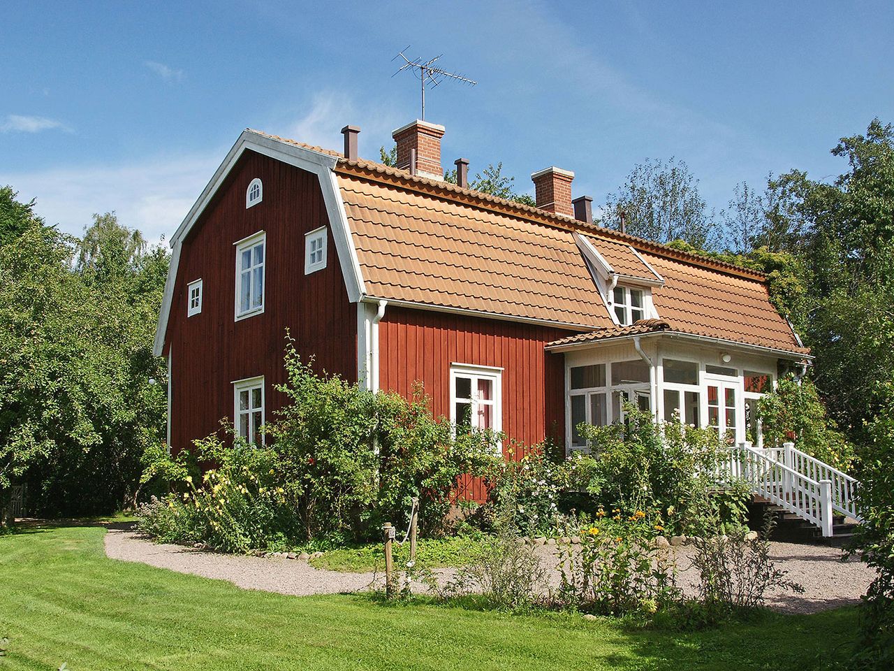 Das hölzerne Elternhaus von Astrid Lindgren