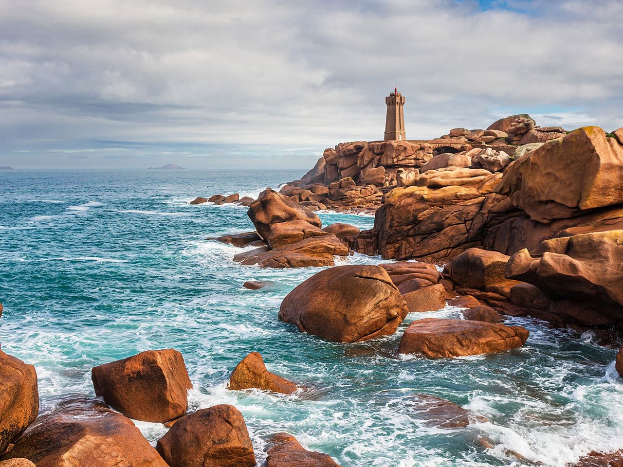 Côte de Granit Rose in der Bretagne