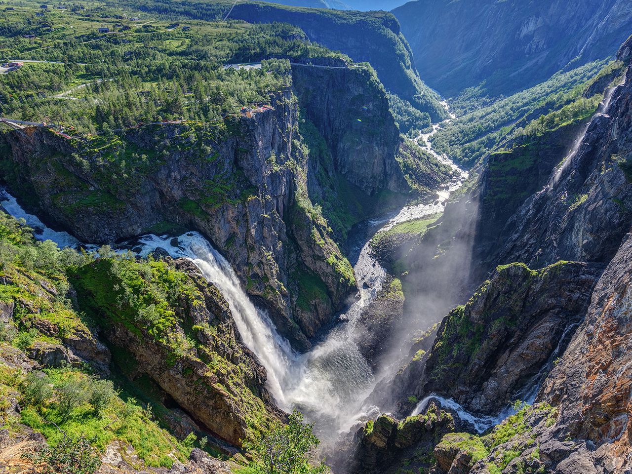 Vøringsfossen in Norwegen