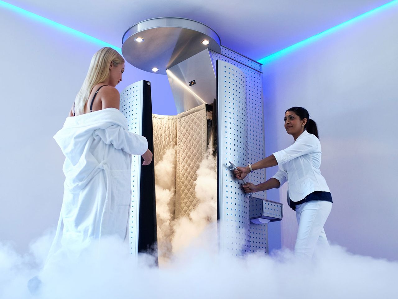 Kryotherapie in der Kältekammer