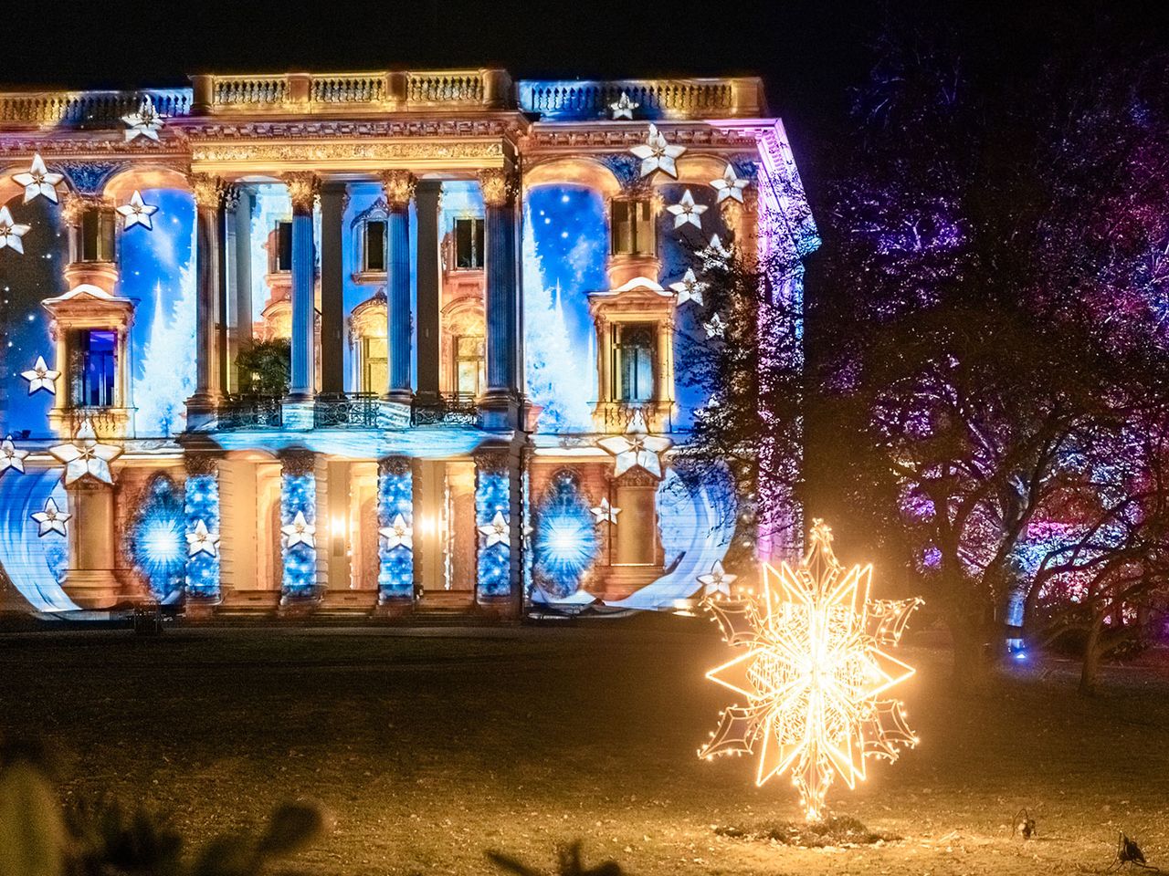 Christmas Garden in Leipzig