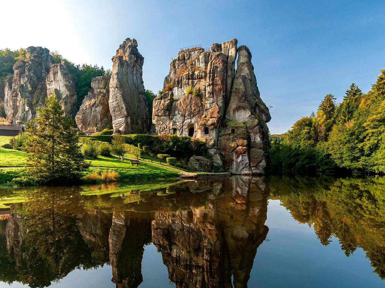 Externsteine im Teutoburger Wald